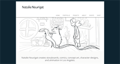 Desktop Screenshot of natalienourigat.com